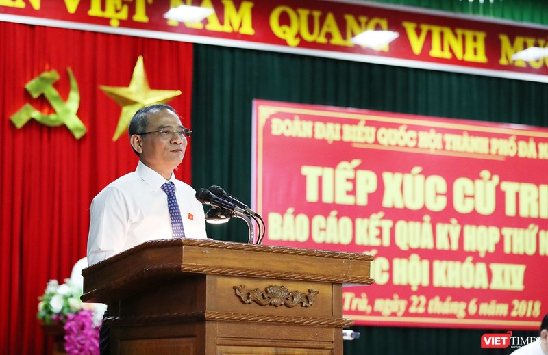 Ông Trương Quang Nghĩa, Bí thư Thành ủy Đà Nẵng thông tin về Luật Phòng chống tham nhũng và chia sẻ về tài sản của Giám đốc Công an Đà Nẵng.