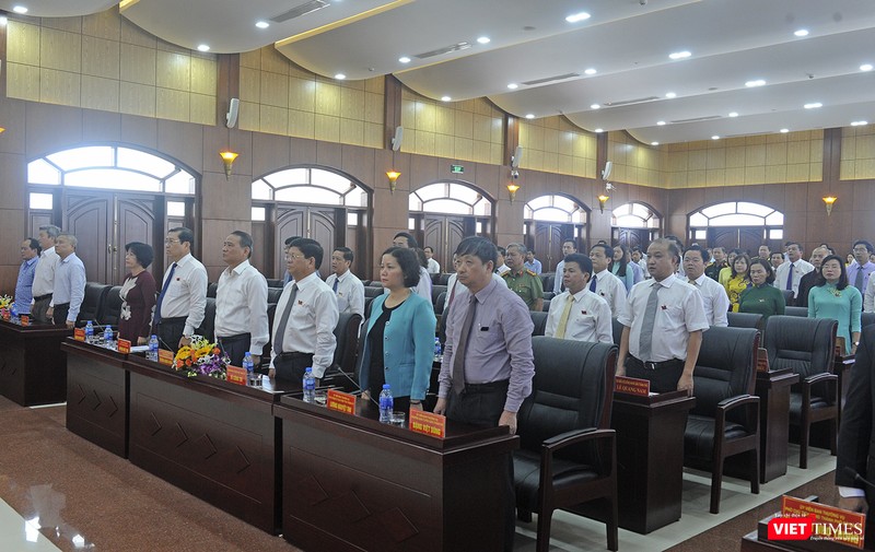 Chiều 9/7, HĐND TP Đà Nẵng khóa IX bắt đầu kỳ họp thứ 7 bằng phiên họp bầu các chức danh chủ chốt của HĐND và UBND TP