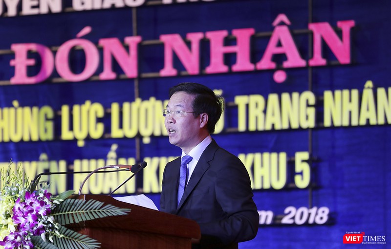 Phát biểu tại buổi Lễ, Trưởng Ban Tuyên giáo Trung ương Võ Văn Thưởng biểu dương những những đóng góp to lớn cho sự nghiệp cách mạng của Đảng trong cuộc kháng chiến chống Mỹ của Ban Tuyên huấn Khu ủy Khu 5