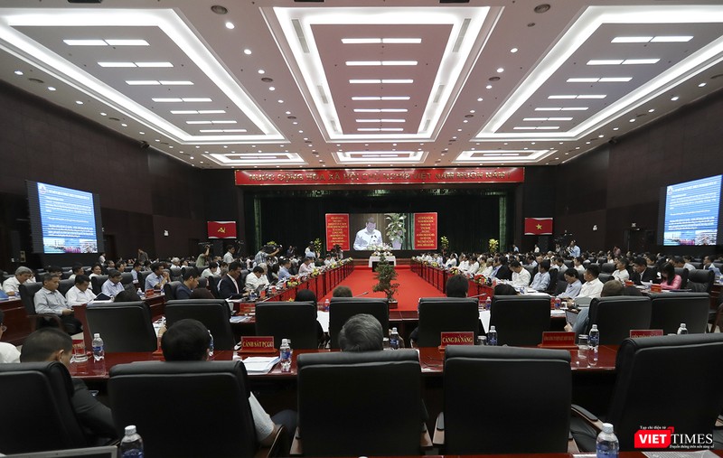 Toàn cảnh Hội thảo Xây dựng và phát triển TP Đà Nẵng trong thời kỳ công nghiệp hóa - hiện đại hóa đất nước.