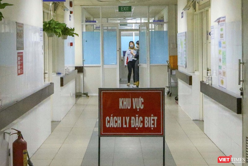 Khu vực cách ly đặc biệt các trường hợp nghi mác COVID-19