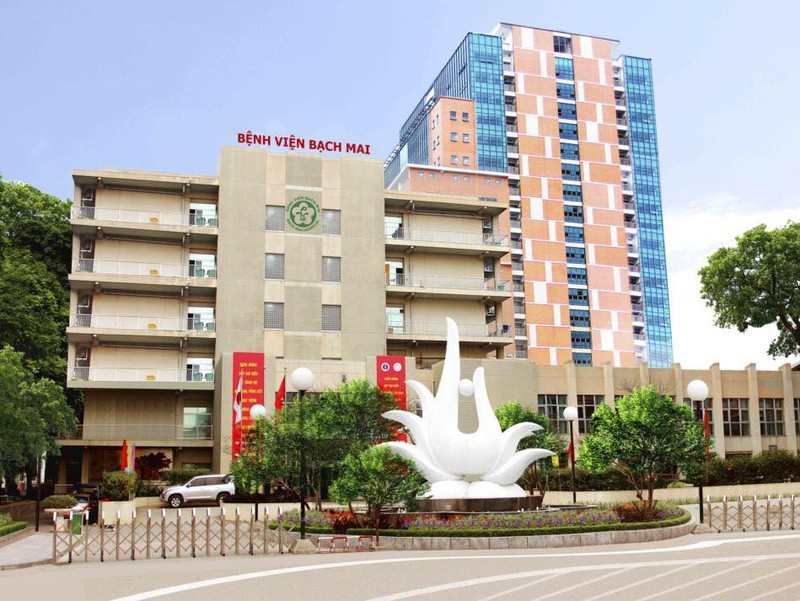Bệnh viện Bạch Mai. Ảnh: Vũ Mạnh Cường