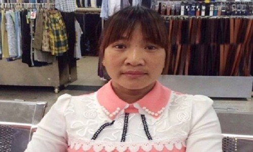 Nhờ bức ảnh được đăng trên Facebook mà người thân và chị Hà tìm được nhau. Ảnh:GĐCC.