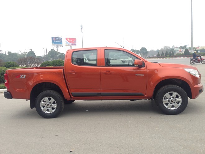 Chevrolet Colorado LTđược đánh giá cao nhờ động cơ mạnh. Ảnh:Chevrolet Thang Long.