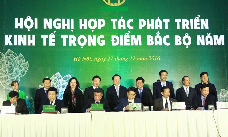 Hội nghị hợp tác phát triển vùng kinh tế trọng điểm Bắc Bộ năm 2016