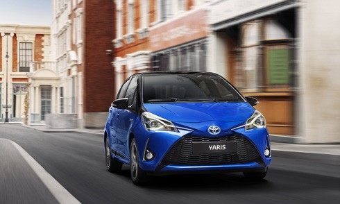 Yaris 2017 phiên bản dành cho thị trường châu Âu.