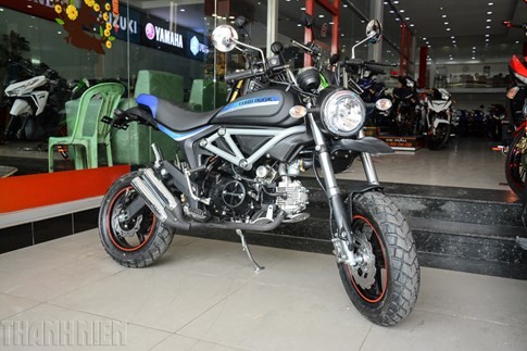 Nhái thiết kế Ducati Scrambler, xe Trung Quốc có giá chỉ 36 triệu đồng ảnh 1