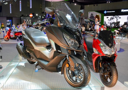 5 xe tay ga nổi bật nhất Triển lãm mô tô xe máy VN 2017 ảnh 5 5 xe tay ga nổi bật nhất Triển lãm mô tô xe máy VN 2017 ảnh 5
