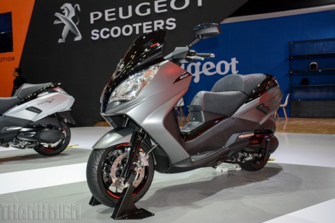 5 xe tay ga nổi bật nhất Triển lãm mô tô xe máy VN 2017 ảnh 9 5 xe tay ga nổi bật nhất Triển lãm mô tô xe máy VN 2017 ảnh 9