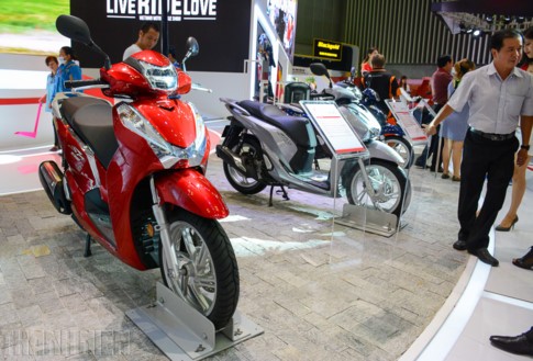 5 xe tay ga nổi bật nhất Triển lãm mô tô xe máy VN 2017 ảnh 1 5 xe tay ga nổi bật nhất Triển lãm mô tô xe máy VN 2017 ảnh 1