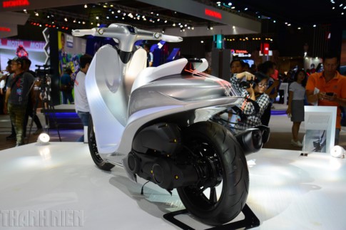 Ngắm ‘dung nhan’ siêu phẩm Yamaha Glorious concept tại Việt Nam ảnh 6 Ngắm ‘dung nhan’ siêu phẩm Yamaha Glorious concept tại Việt Nam ảnh 6