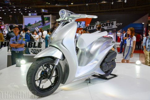 Ngắm ‘dung nhan’ siêu phẩm Yamaha Glorious concept tại Việt Nam ảnh 8 Ngắm ‘dung nhan’ siêu phẩm Yamaha Glorious concept tại Việt Nam ảnh 8