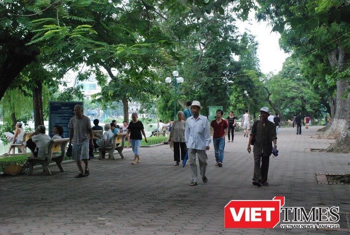 Dự án "Xây dựng, cải tạo, chỉnh trang khu vực xung quanh Hồ Hoàn Kiếm" bắt đầu được nghiên cứu từ năm 2010 - Ảnh: Q.V