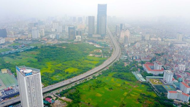 Hiện trên địa bàn TP Hà Nội đang quy hoạch khá nhiều hồ điều hòa/ Ảnh minh họa, nguồn: dantri.com