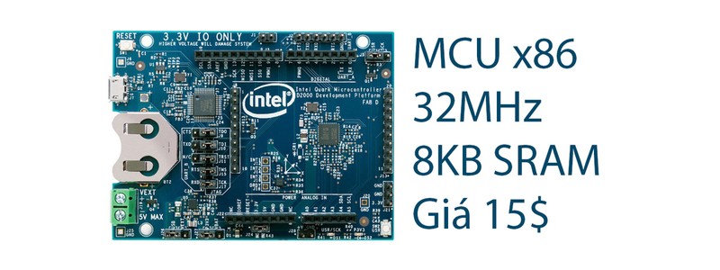 Intel ra mắt "máy tính" giá chỉ 15 đô, dùng để phát triển thiết bị IoT tiết kiệm điện