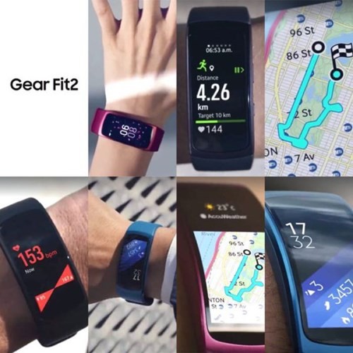 Hình ảnh được cho là ảnh thực tế của chiếc Samsung Gear Fit 2. Hình ảnh được cho là ảnh thực tế của chiếc Samsung Gear Fit 2.