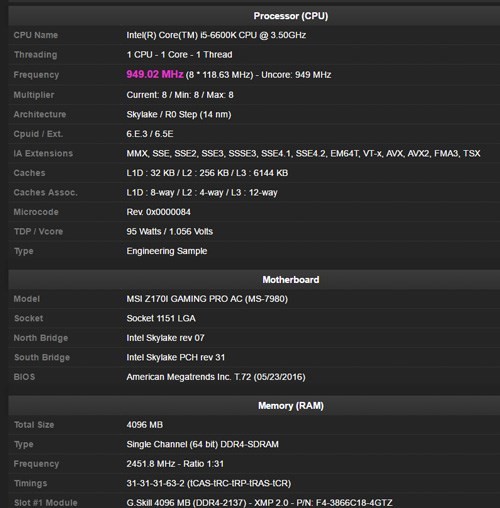 Cấu hình máy tính của Toppc Cấu hình máy tính của Toppc