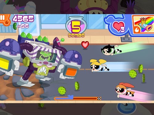 Flipped Out – The Powerpuff Girls Match 3 Puzzle/Fighting Action Game Flipped Out – The Powerpuff Girls Match 3 Puzzle/Fighting Action Game