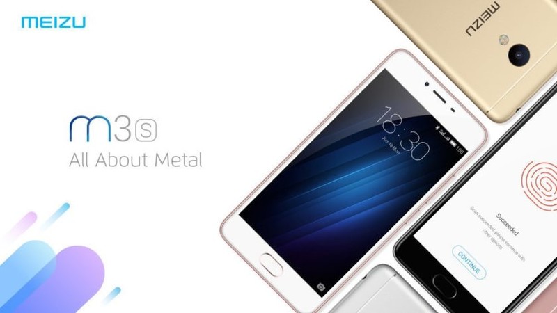 Meizu ra mắt smartphone giá rẻ M3S