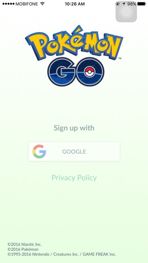 Game thủ Việt vẫn chưa được chính thức chơi Pokémon GO.