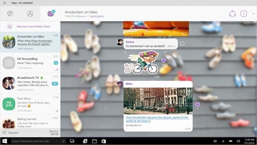 Viber cho Windows 10 có mặt trên Windows Store ảnh 1 Viber cho Windows 10 có mặt trên Windows Store ảnh 1