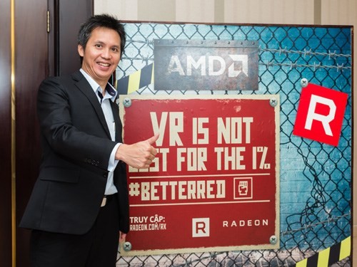 Ông Ryan Sim tự tin với chiến lược của AMD. Ông Ryan Sim tự tin với chiến lược của AMD.