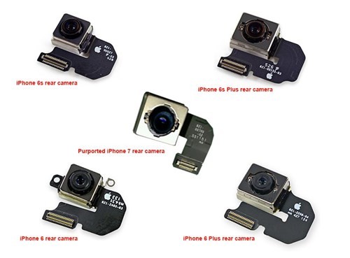 Mô-đun camera iPhone 7 đọ dáng cùng những mô-đun camera hỗ trợ OIS của Apple. Mô-đun camera iPhone 7 đọ dáng cùng những mô-đun camera hỗ trợ OIS của Apple.