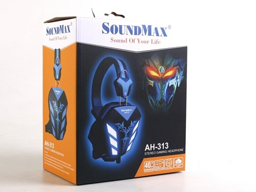 Cận cảnh tai nghe chơi game Soundmax AH-313