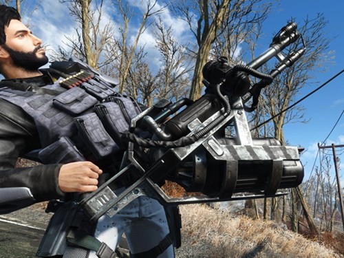 Súng phun lửa Flamer đẹp hơn nhờ áp dụng một bản mod trên PC. Súng phun lửa Flamer đẹp hơn nhờ áp dụng một bản mod trên PC.