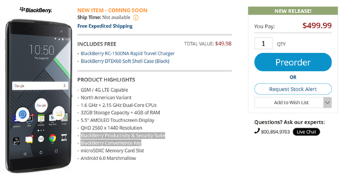 Ảnh chụp giao diện trang bán hàng trực tuyến B&H.