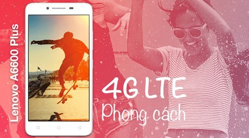 Điện thoại Lenovo A6600 Plus.