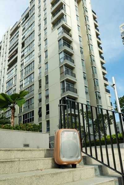 Soundmax M-6 có thiết kế thích hợp cho cả những không gian mở.