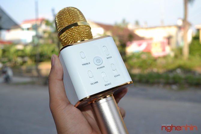 Trên tay Micro Bluetooth tích hợp loa phát Tuxun Q7