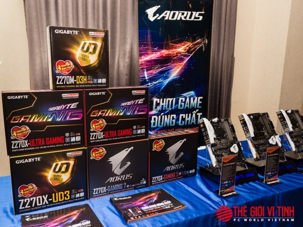 Loạt bo mạch chủ chuyên game của Gigabyte. Loạt bo mạch chủ chuyên game của Gigabyte.