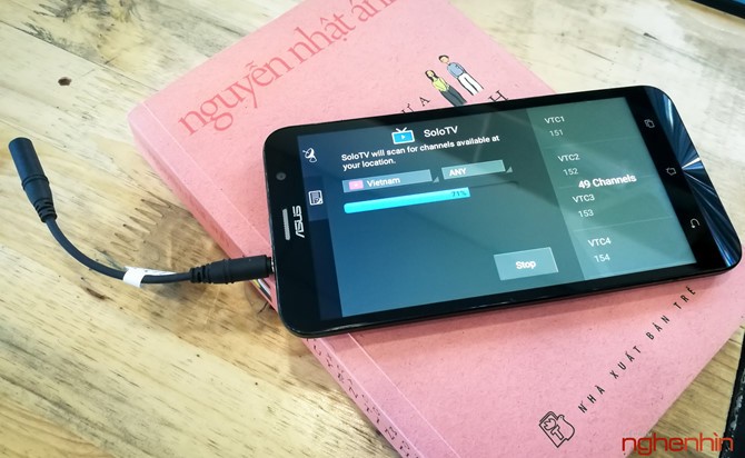 Trên tay Zenfone Go TV bắt sóng truyền hình trực tiếp ảnh 3 Trên tay Zenfone Go TV bắt sóng truyền hình trực tiếp ảnh 3