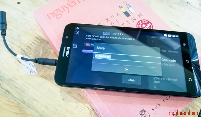 Trên tay Zenfone Go TV bắt sóng truyền hình trực tiếp ảnh 4 Trên tay Zenfone Go TV bắt sóng truyền hình trực tiếp ảnh 4