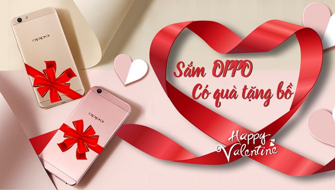 Shop điện thoại đua khuyến mại dịp Valentine