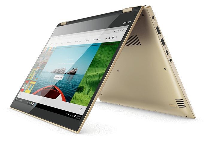 Hình ảnh mẫu laptop Lenovo YOGA 520, phiên bản tiếp nối mẫu YOGA 510.