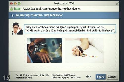 Câu chuyện tung clip sex và 'Hậu tình yêu thời Facebook' ảnh 14 Câu chuyện tung clip sex và 'Hậu tình yêu thời Facebook' ảnh 14