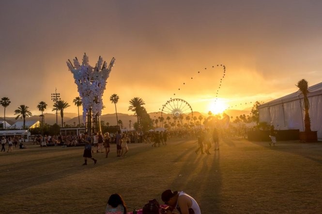 Lễ hội âm nhạc Coachella tại California trở thành một sự kiện thúc đẩy du lịch ở Mỹ - Ảnh: ibtimes