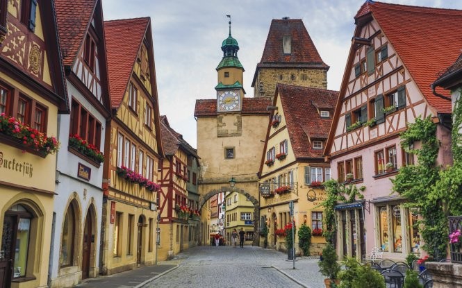 Lãng mạn đường phố Rothenburg - Ảnh: wordpress Lãng mạn đường phố Rothenburg - Ảnh: wordpress