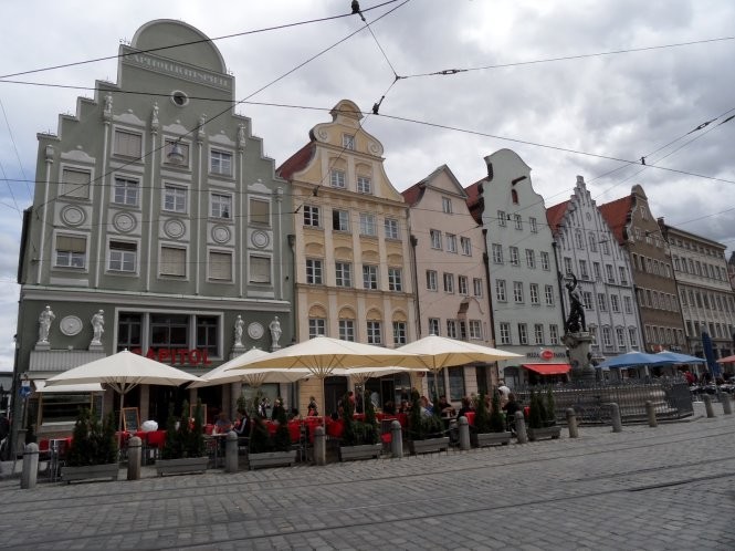 Khu trung tâm Augsburg - Ảnh: wordpress Khu trung tâm Augsburg - Ảnh: wordpress