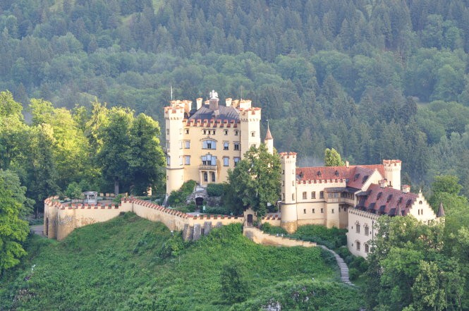 Lâuđài Hohenschwangau - Ảnh: flickr Lâuđài Hohenschwangau - Ảnh: flickr