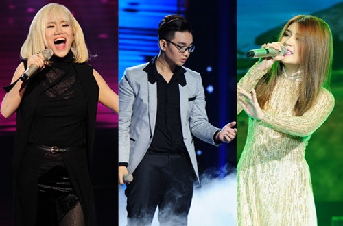 Từ trái sang: Yến Lê, Hoàng Dũng, Tố Ny. Từ trái sang: Yến Lê, Hoàng Dũng, Tố Ny.