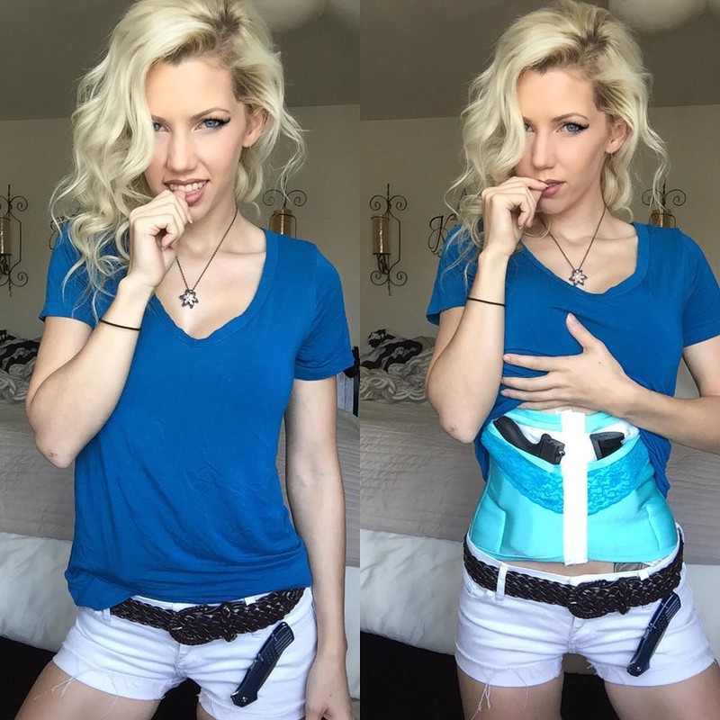 Bỏng mắt với giàn mỹ nhân gợi cảm thích bắn súng ảnh 6