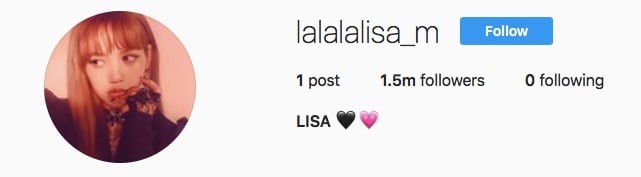 Tài khoản của Lisa Tài khoản của Lisa