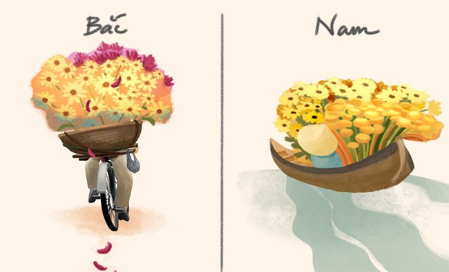 Tết Nguyên đán của hai miền Nam - Bắc có gì khác biệt? ảnh 4 Tết Nguyên đán của hai miền Nam - Bắc có gì khác biệt? ảnh 4