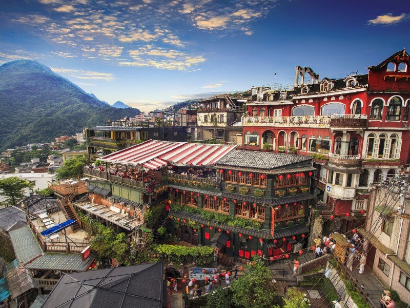 12 trải nghiệm du lịch thú vị không nên bỏ lỡ khi tới Đài Bắc ảnh 11 Jiufen, Taiwan