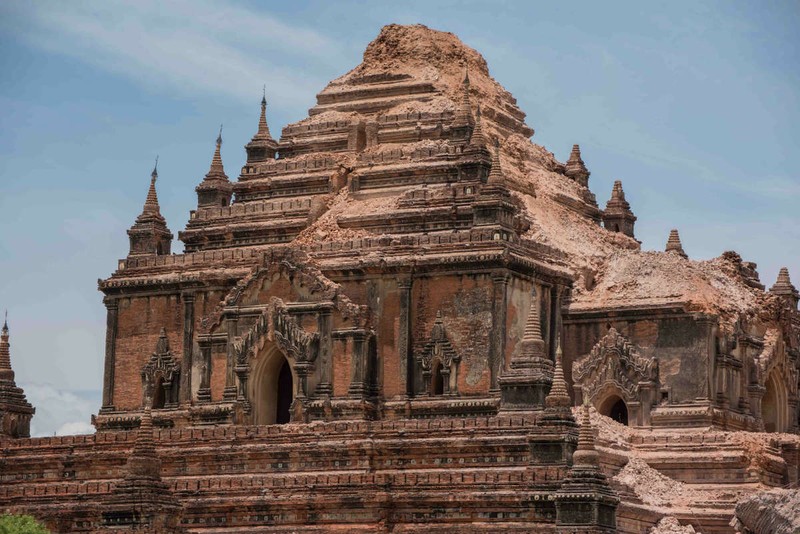 Nhiều di tích tại Bagan phải tu bổ lại do thiên tai, động đất