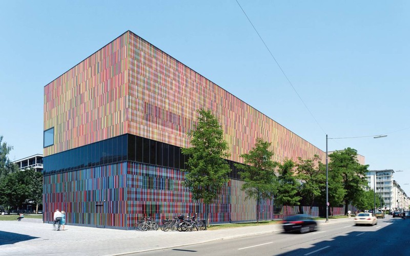 Bảo tàng Brandhorst. Ảnh CNA Bảo tàng Brandhorst. Ảnh CNA